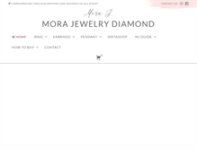 Tablet Screenshot of morajewelry.com